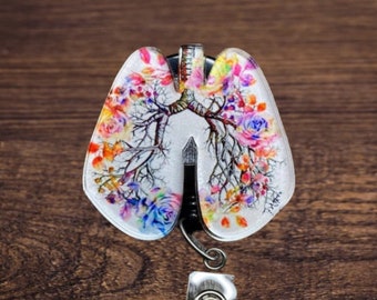 Carrete de insignia pulmonar // Pulmonar // Respiratorio