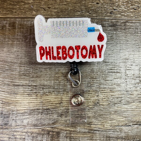 Phlebotomy Badge Reel || Phlebotomist || phlebotomy tech || Phlebotomy Nurse || blood drop