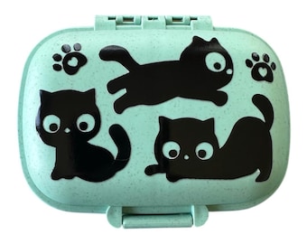 Cute Cat Pill/Earring Case