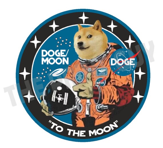 3-pack Dogecoin Trading Card Vinyl Sticker Decal for Doge Crypto fans