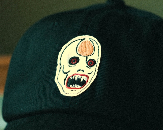 Hillside Phantom retro monster // hand cut cap