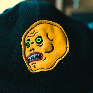 Corduroy Jupiter Monster // hand cut cap