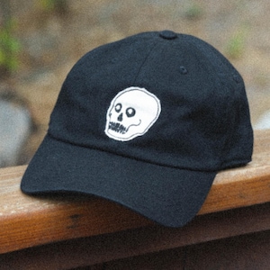 Cloth Skull // hand cut cap