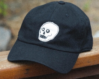 Cloth Skull // hand cut cap