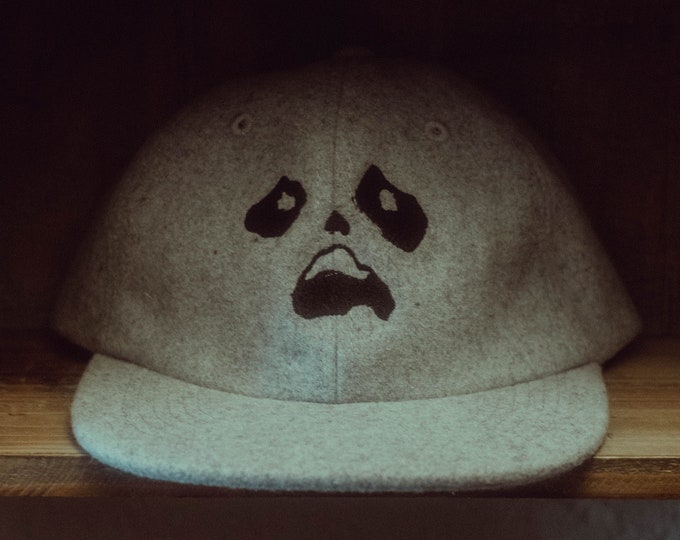 Sad Ghost // Retro inspired wool cap