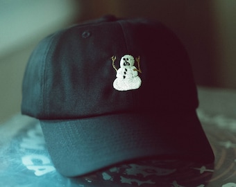 Frightful Snowman classic embroidered dad hat