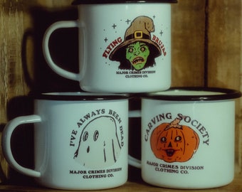 Spooky Coffee Mug Set (vol. I) 12oz (354ml) ((save -18 USD))