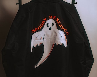 Spooky Research windbreaker jacket