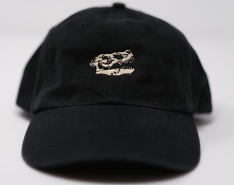 T-Rex Skull dad hat (+ free shop sticker)