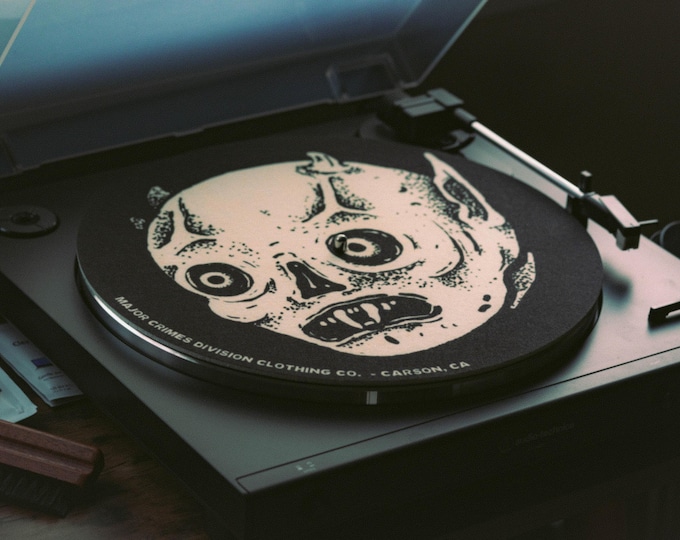 Featured listing image: Major Crimes Division LP slip mat logo (Blort edition)