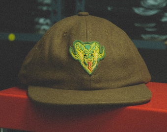 Classic Krampus patch on wool hat