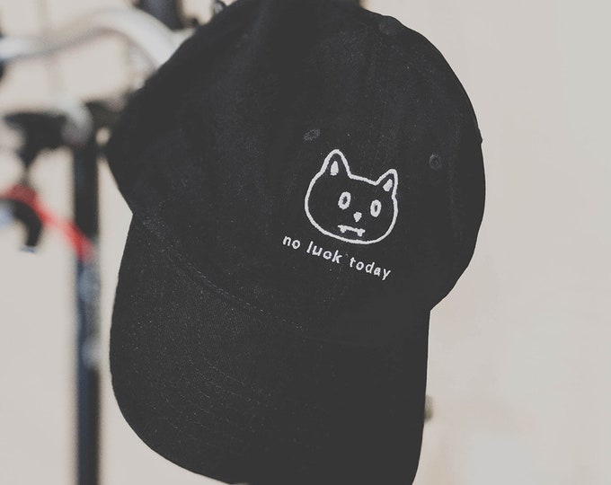 No Luck Today hat (+ free shop sticker)