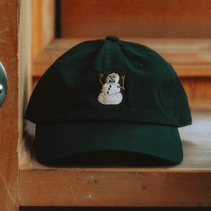 Frightful Snowman classic embroidered dad hat
