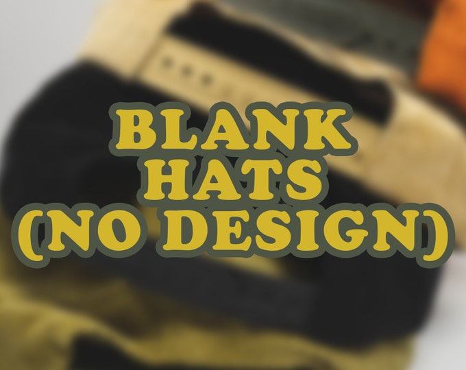 Custom Hats/Blanks Hats Major Crimes Division