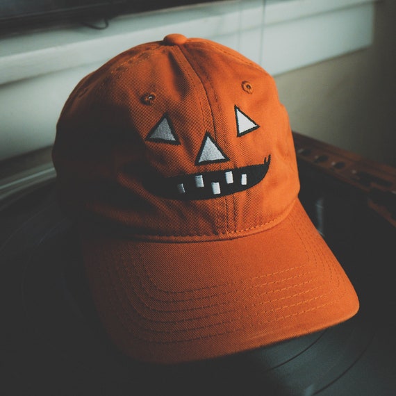 Kids Pumpkin Hat in Retro Orange | Etsy 