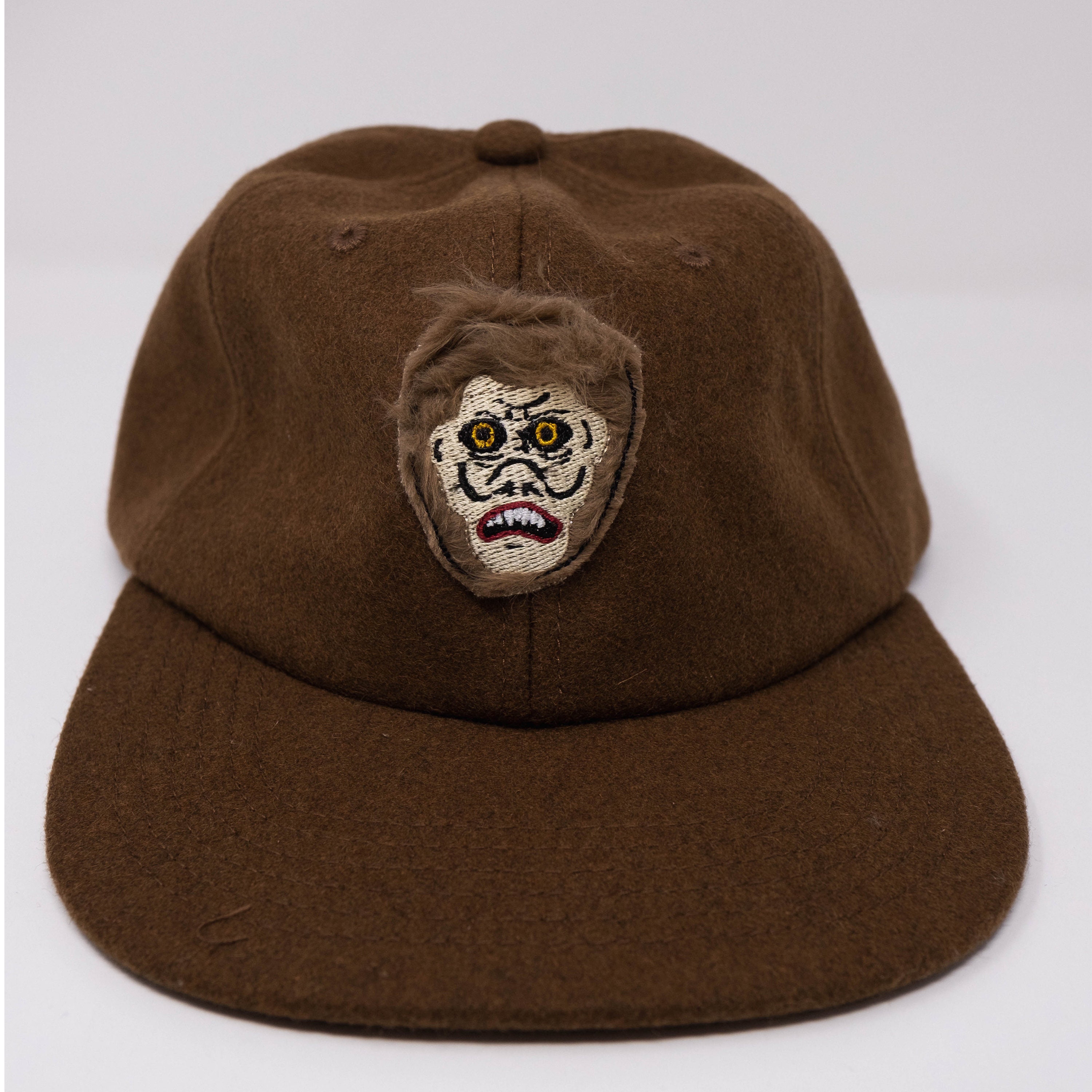 HUMANOID WOOL HAT Humanoid BASKE knitted hat Camel – OUR OWN PROJECTS main image 2
