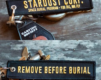 Stardust Corp. - You Die, We Fly keychain