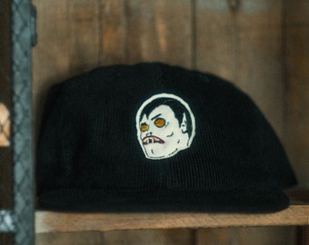 The Vampire Corduroy // hand cut cap