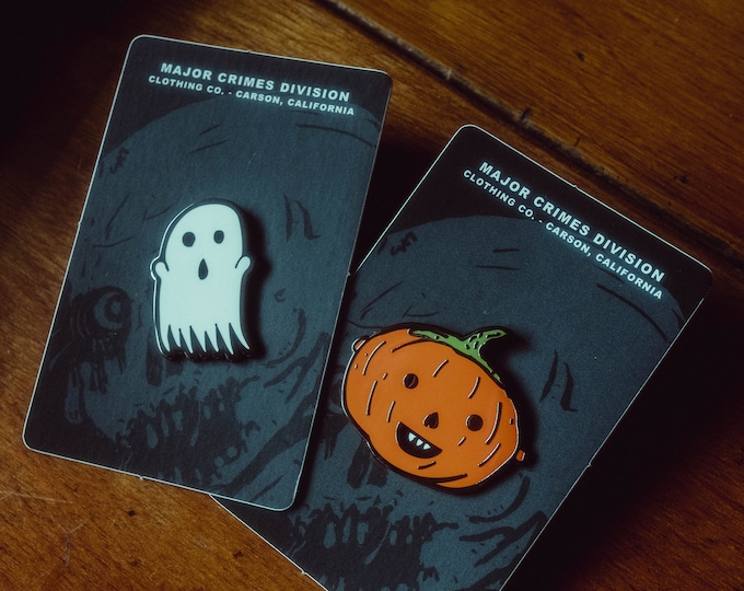 Pumpkin & Ghost pin pack (save -3.00 USD)