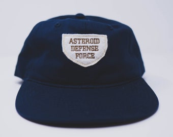 Asteroid Defense Force cap // retro style