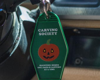 Carving Society - cabin key fob (second edition / Green)