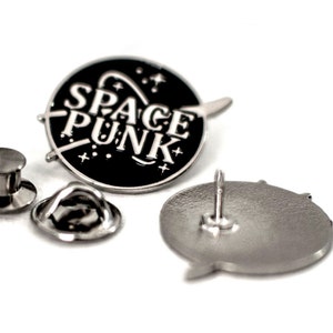 Space Punk Enamel Pin - NASA style - 1" (2.54 cm)