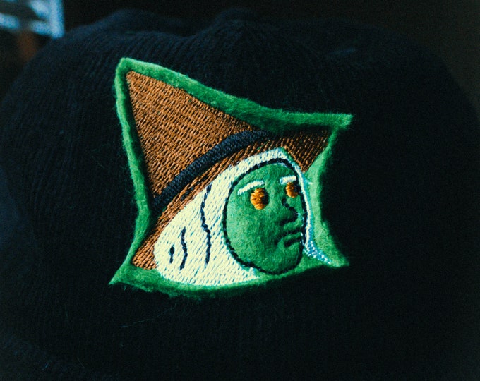 Corduroy La Bruja (Witch) // hand cut cap