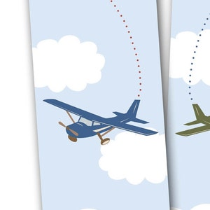 Printable Bookmarks Airplane Bookmarks Airplane Party - Etsy