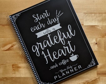 2024 Salon Appointment Book • Grateful Heart • Weekly • Jan 2024-Jan 2025 | Planner | Scheduling Services | Income Tracker | Dated | Gift