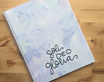 2024 Salon Appointment Book •  Purple Watercolor Soli Deo • Weekly • Jan 24-Jan 25 | Planner | Scheduling | Income Tracker | Dated | Gift