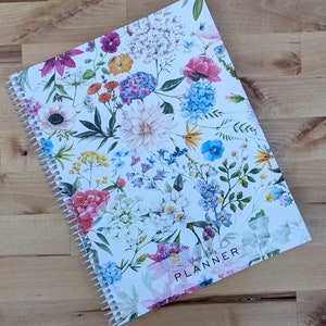 2024 Salon Appointment Book •  Wildflowers • Weekly • Jan 24-Jan 25 | Planner | Scheduling | Income Tracker | Dated | Gift