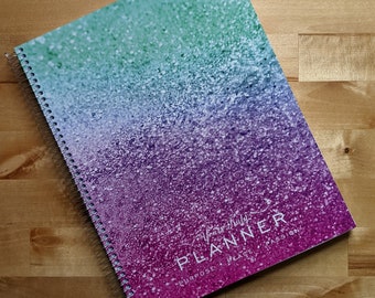 2024 Salon Appointment Book • Pink and Teal • Weekly • Jan 24-Jan 25 | Planner | Scheduling | Income Tracker | Dated | Gift