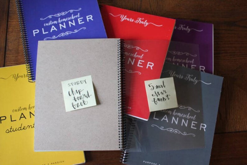 CUSTOM PLANNER 202021 HOMESCHOOL planner teacher or Etsy