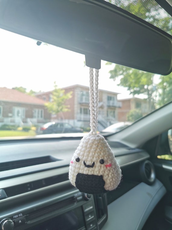 Onigiri Sushi Car Accessories, Cute Car Accessories Women Teens