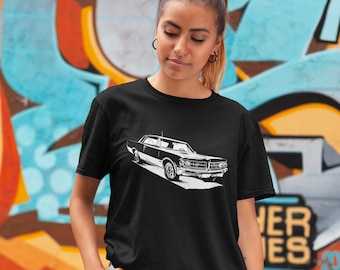 64 Pontiac GTO Unisex T-shirt, Men's Shirts, Old Classic Muscle Cars, Vintage Cars, Car Shirts, Old Cars, Retro Auto Designs
