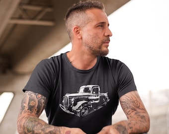 39 Ford Pickup Unisex T-shirt, Men's Shirts, Old Classic Trucks, Vintage Trucks, Car Shirts, Old Trucks, Antique Trucks, Retro Auto Designs