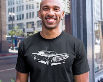 67 Chevy Chevelle Malibu Unisex T-shirt, Chevy Shirts, Classic Cars, Vintage Cars, Old Muscle Cars, Retro Auto Designs