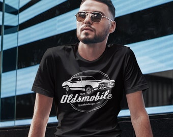 1970 Oldsmobile Cutlass, Classic Cars, Muscle Cars, Old Vintage Car Shirt, Men's Shirt, Unisex T-Shirt, Retro Auto Designs