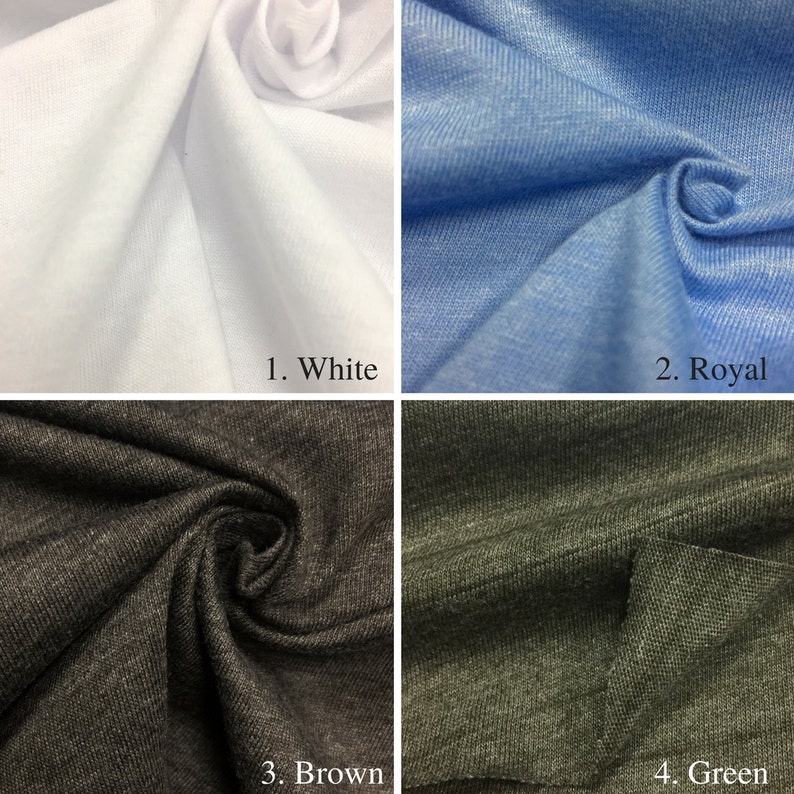 50/50 Poly/Cotton T-Shirt Jersey image 2