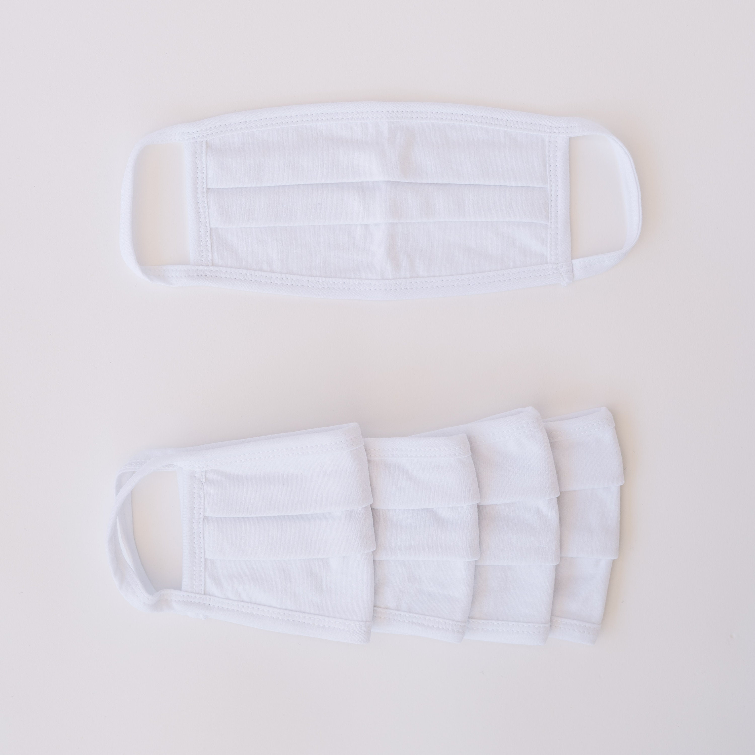 White 100% Cotton Face Mask (600 Pack)