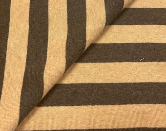 100% Cotton Stripe 1x1 Rib