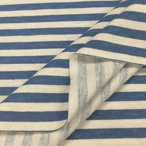 100% Cotton Printed Stripe Jersey