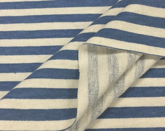 100% Cotton Printed Stripe Jersey