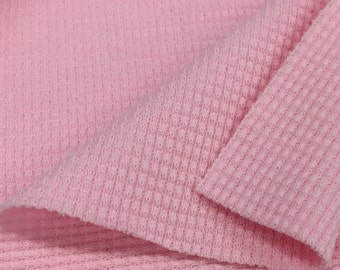 Stretchy Thermal Knit Fabric