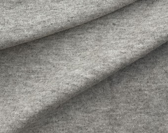 Heather Grey Jersey (Medium Weight)