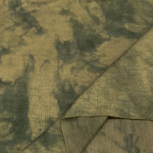 Tie Dye Printed Rayon Jersey with Stretch