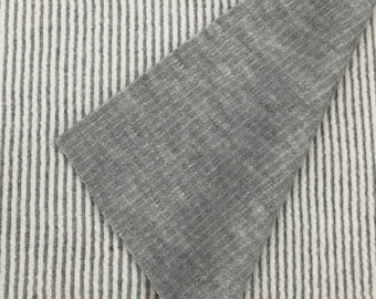 Heather Grey Cotton Cord Knit