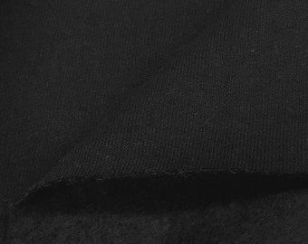 Cotton/Poly Black Fleece