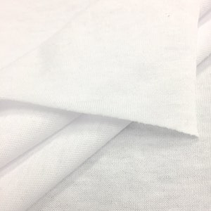 50/50 Poly/Cotton T-Shirt Jersey 1. White