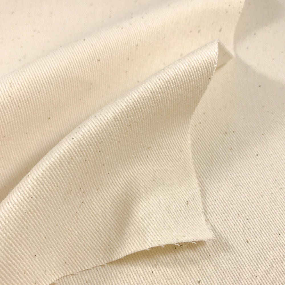 100 Cotton Natural Woven Twill